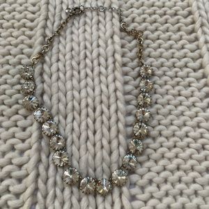 J.Crew Circular Rhinestone Necklace